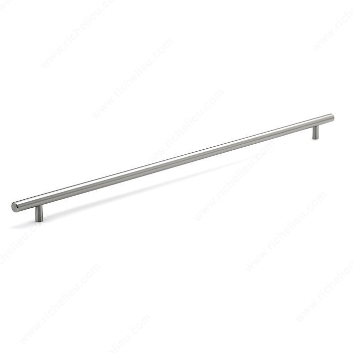 Contemporary Antibacterial Stainless Steel Pull - 348, Antibacterial - Reduces cross- contamination, Center to Center 562 mm, Length - Overall Dimensions 642 mm