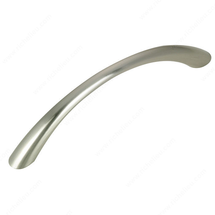 Contemporary Metal Pull - 3511, Center to Center 96 mm, Finish Brushed Nickel, Projection - Overall Dimensions 28 mm PRO-PACK 3