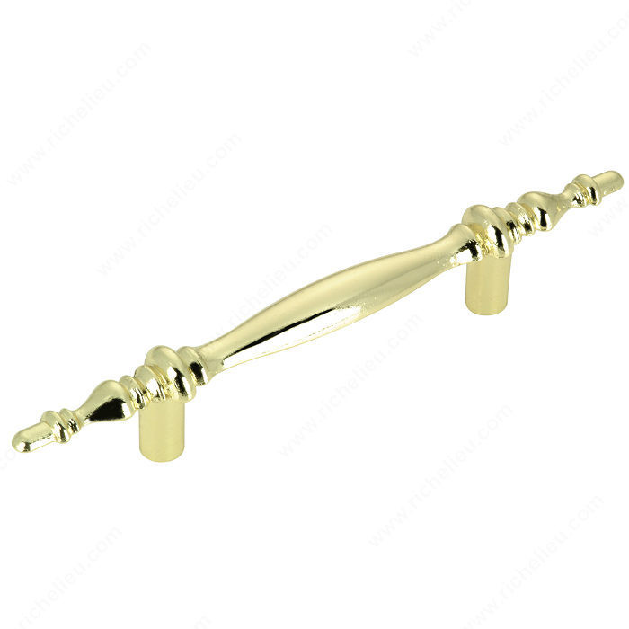 Traditional Metal Pull - 3573, Finish Brass PRO-PACK 5