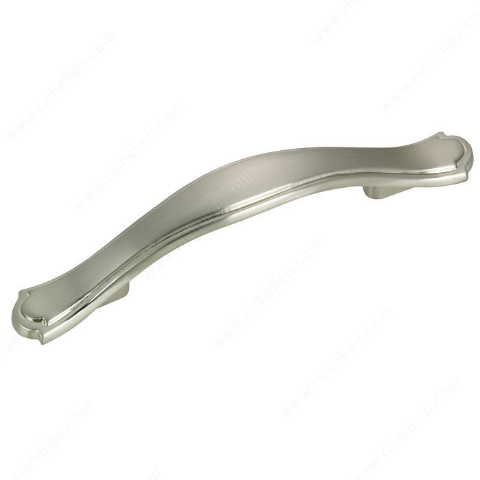 Traditional Metal Pull - 3671, Finish Brushed Nickel PRO-PACK 2