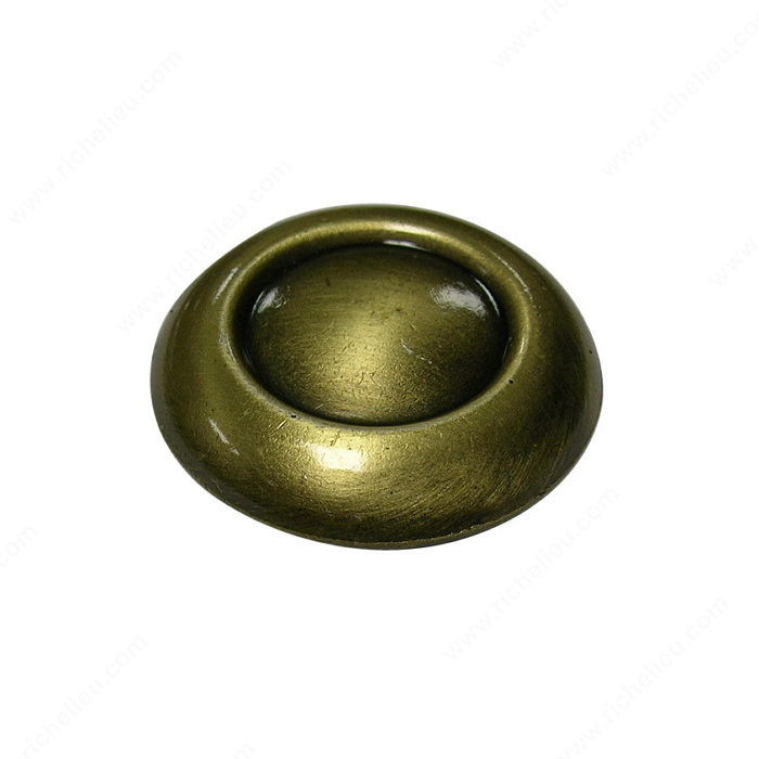 Traditional Metal Knob - 3819, Finish Antique English PRO-PACK 5