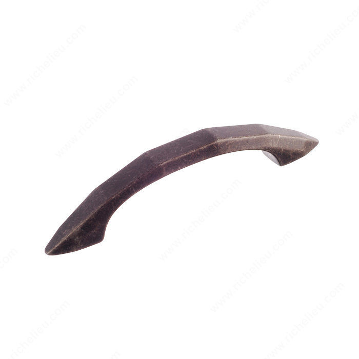 Traditional Metal Pull - 391, Center to Center 3 in, Finish Antique Iron, Length - Overall Dimensions 102 mm PRO-PACK 2
