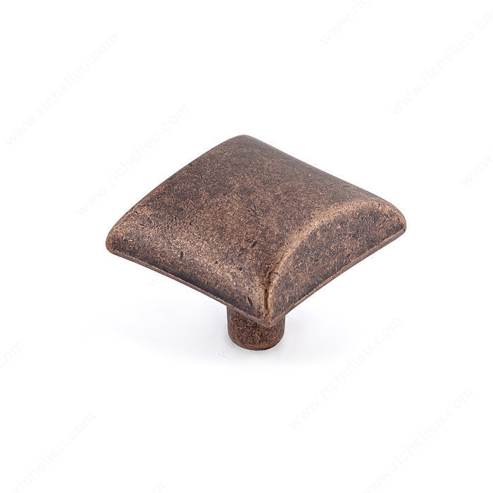 Traditional Metal Knob - 3913, Finish Antique Copper PRO-PACK 3