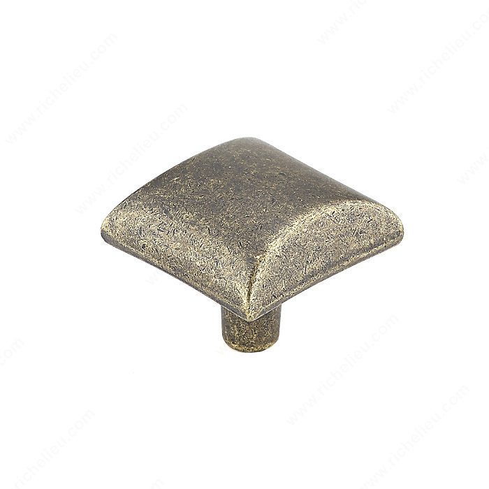 Traditional Metal Knob - 3913, Finish Burnished Brass PRO-PACK 3