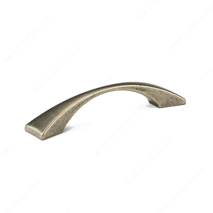 Traditional Metal Pull - 3913, Finish Faux Iron PRO-PACK 2