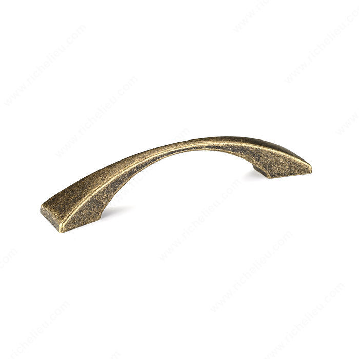 Traditional Metal Pull - 3913, Finish Burnished Brass PRO-PACK 2