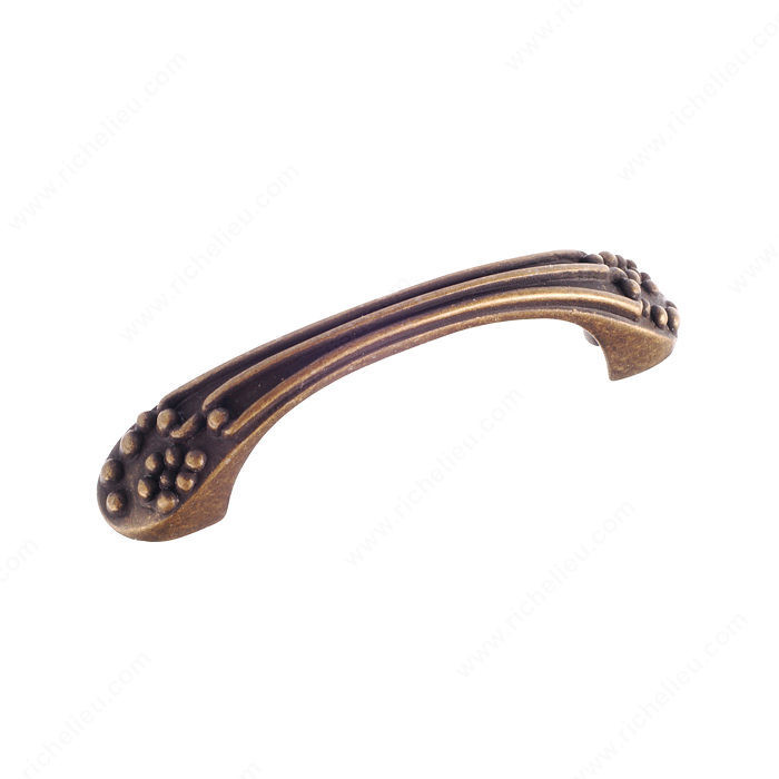 Traditional Metal Pull - 3914, Finish Burnished Brass PRO-PACK 5