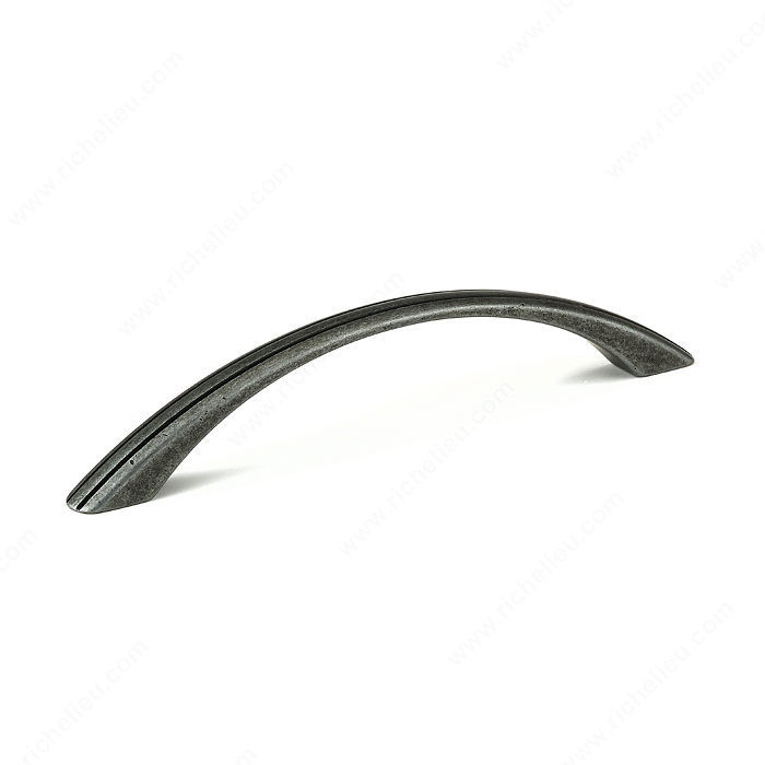 Traditional Metal Pull - 3914, Finish Antique Iron