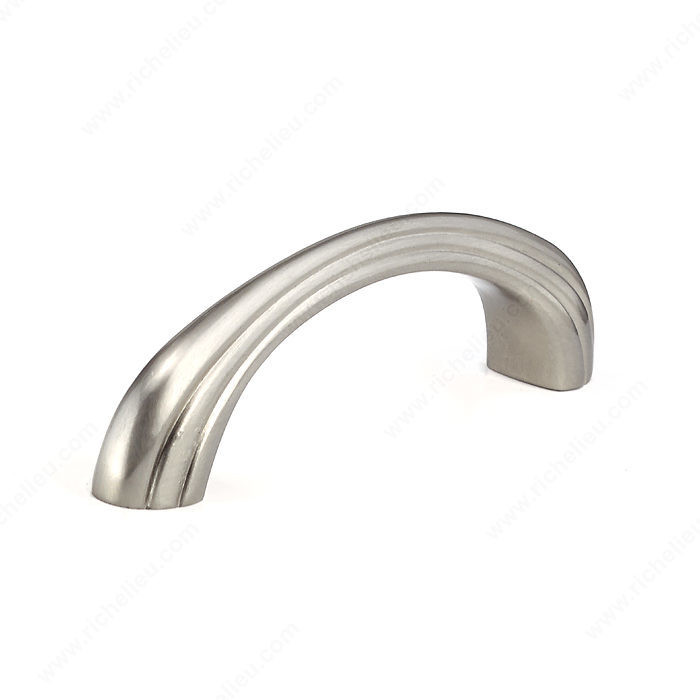 Traditional Metal Pull - 4030, Finish Brushed Nickel