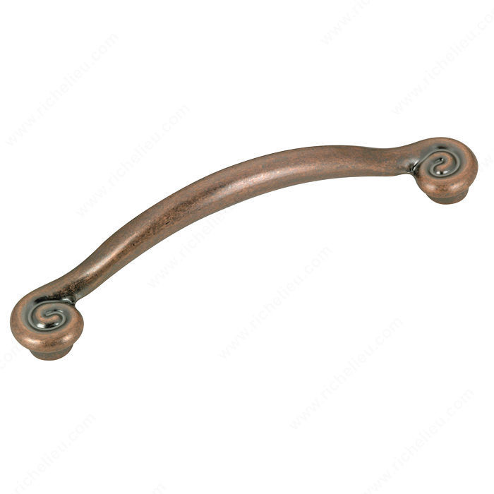 Traditional Metal Pull - 4101, Finish Antique Copper
