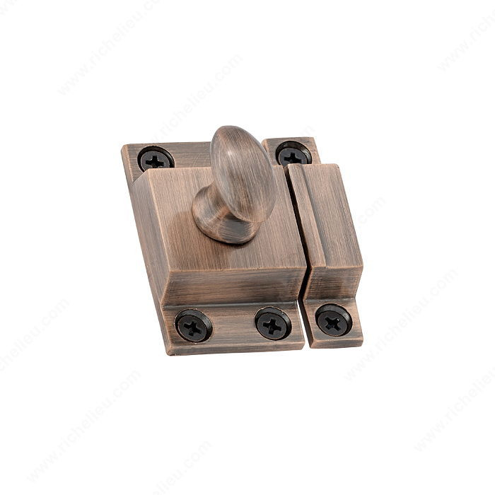 Traditional Metal Surface Bolt - 4245, Finish Brushed Oil-Rubbed Bronze