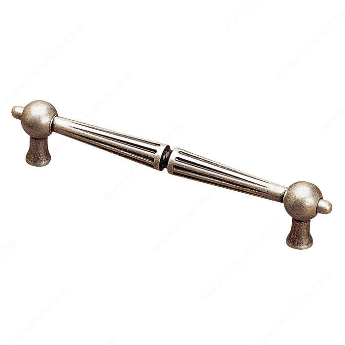 Traditional Metal Pull - 4349, Finish Old Silver