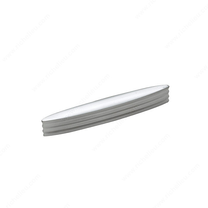 Contemporary Metal Pull - 4386, Center to Center 96 mm, Finish Matte Chrome, Length - Overall Dimensions 116 mm