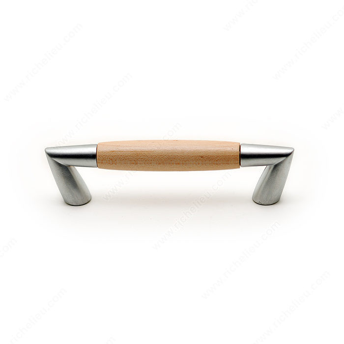 Eclectic Metal and Wood Pull - 4416,