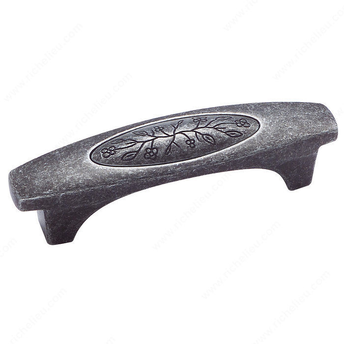 Eclectic Zinc Pull - 4473, Finish Weathered Nickel