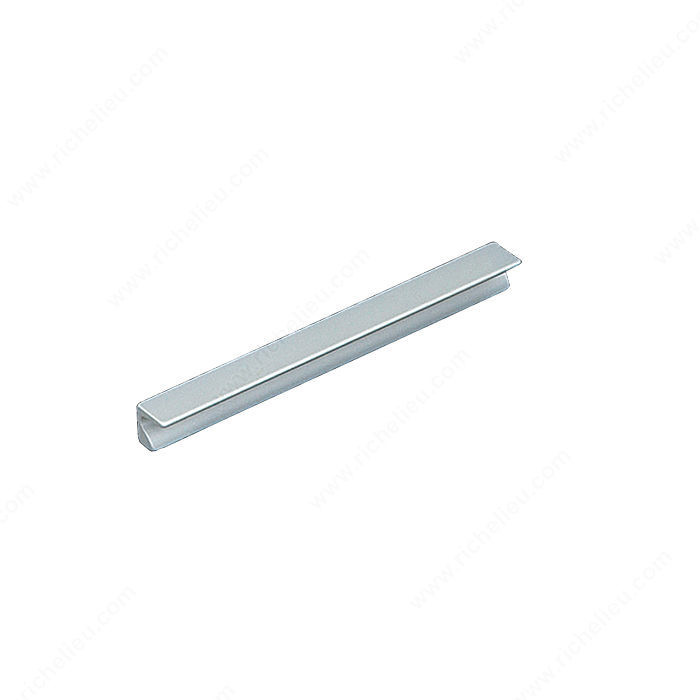 Contemporary Aluminum Edge Pull - 4604, Center to Center 128 mm, Length - Overall Dimensions 150 mm, Screw/Nail 8/32 (Included)