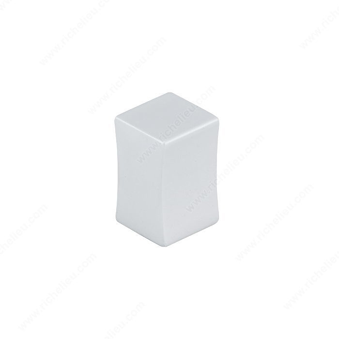 Contemporary Aluminum Knob - 460, Length - Overall Dimensions 15 mm, Width - Overall Dimensions 15 mm PRO-PACK 3