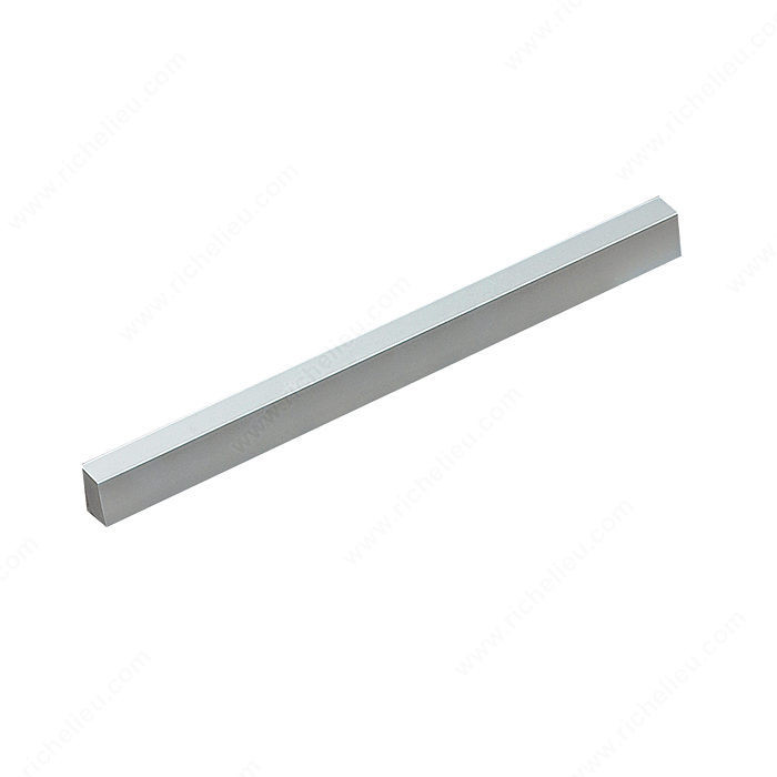Contemporary Aluminum Pull - 4607, Center to Center 224 mm, Length - Overall Dimensions 270 mm, Screw/Nail 8/32 (Included)