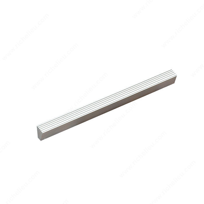 Contemporary Aluminum Pull - 4670, Center to Center 160 mm, Length - Overall Dimensions 230 mm, Screw/Nail 8/32 (Included)
