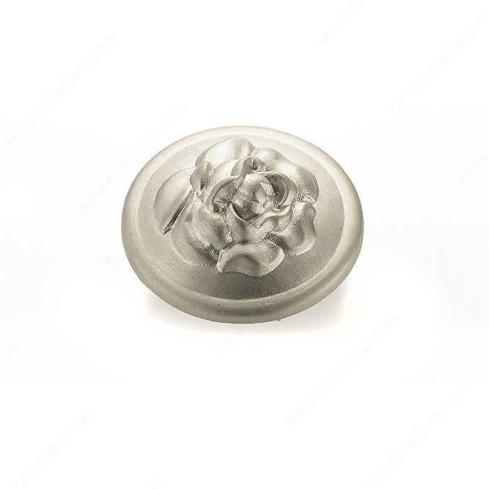 Traditional Metal Knob - 4685, Finish Matte Nickel PRO-PACK 5