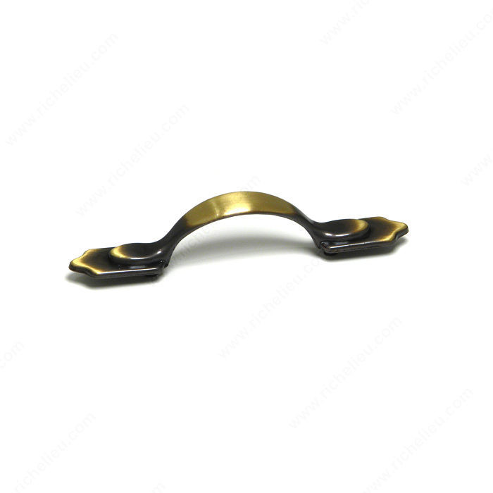 Traditional Metal Pull - 473B, Finish Antique English PRO-PACK 2
