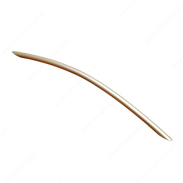 Contemporary Metal Pull - 496, Center to Center 288 mm, Projection - Overall Dimensions 31 mm