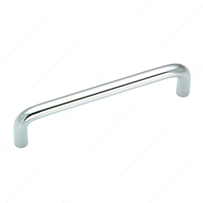 Functional Metal Pull - 5, Center to Center 96 mm, Finish Chrome, Material Brass, Projection - Overall Dimensions 30 mm PRO-PACK 3
