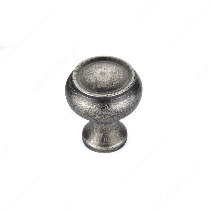 Traditional Metal Knob - 5120, Finish Pewter