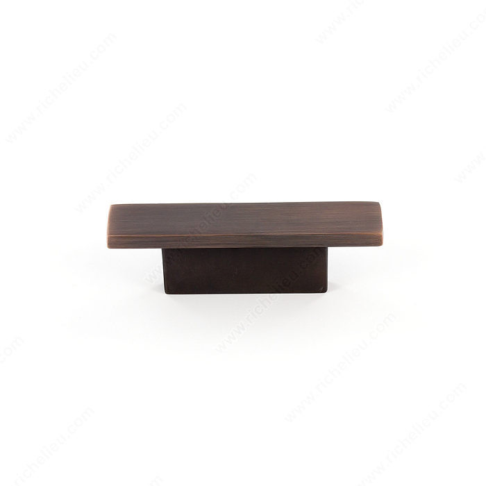 Contemporary Metal Knob - 513, Finish Brushed Oil-Rubbed Bronze PRO-PACK 2