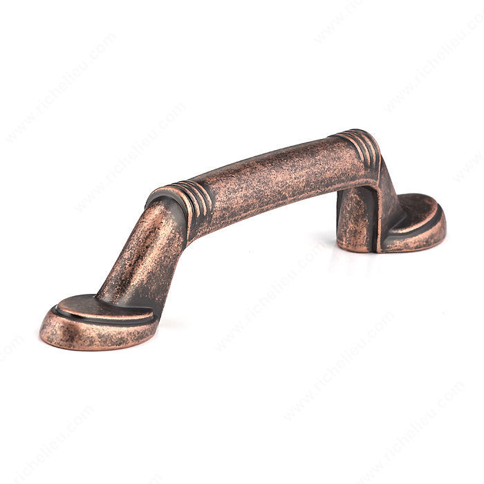 Traditional Metal Pull - 5183, Finish Antique Copper PRO-PACK 2