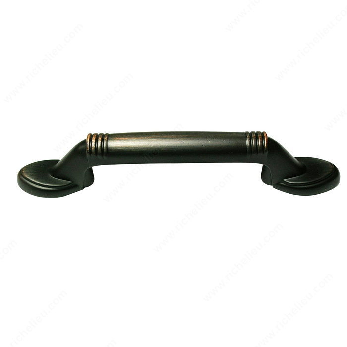 Traditional Metal Pull - 5183, Finish Brushed Oil-Rubbed Bronze PRO-PACK 2