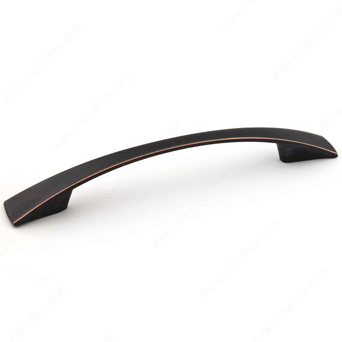 Contemporary Metal Pull - 5213, Finish Brushed Oil-Rubbed Bronze PRO-PACK 5