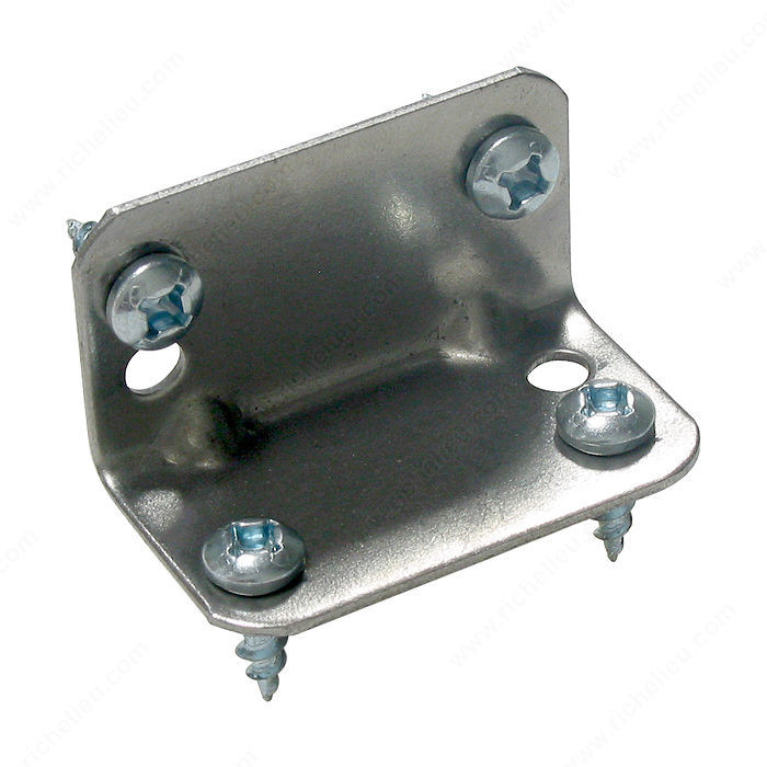 Large Metal Bracket, screws included, Type Brackets with Screws, Width - Overall Dimensions 1 3/4 in PRO-PACK 5