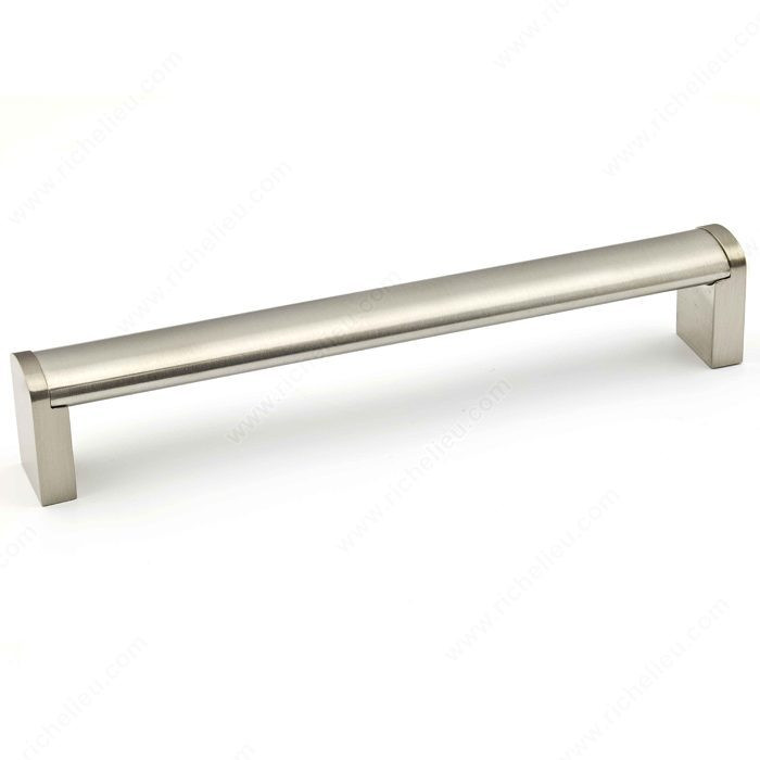 Contemporary Stainless Steel Pull - 525, Center to Center 192 mm, Length - Overall Dimensions 199.8 mm