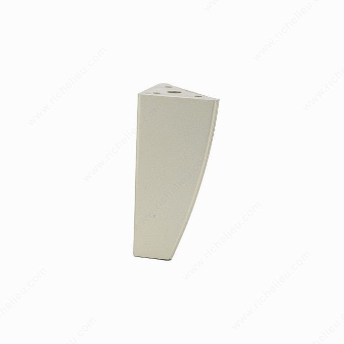 Decorative ABS Leg - 526, Screw- in leg, Finish Matte Nickel