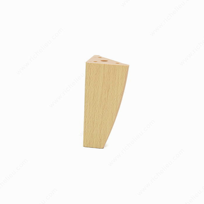 Decorative ABS Leg - 526, Screw- in leg, Finish Beech