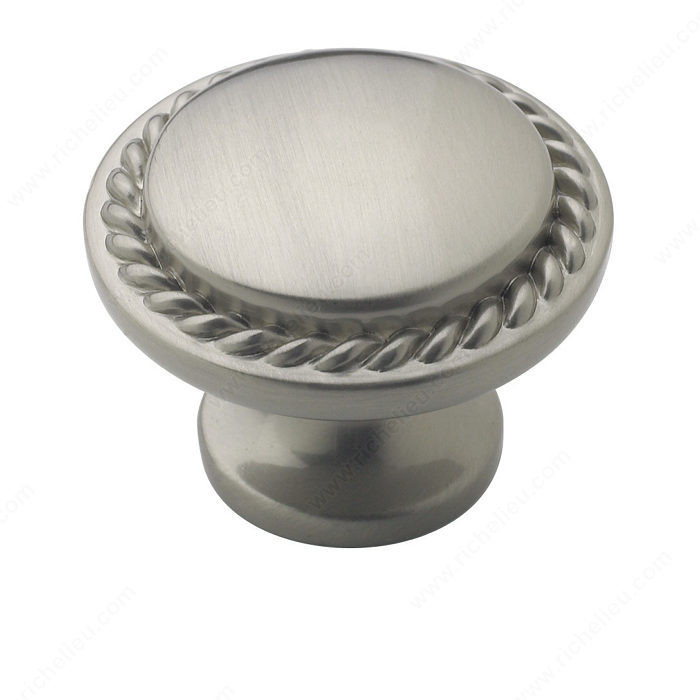 Allison Zinc Knob - 53001, Finish Satin Nickel PRO-PACK 5