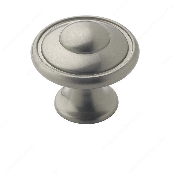 Allison Zinc Knob - 53002, Finish Burnished Brass PRO-PACK 3