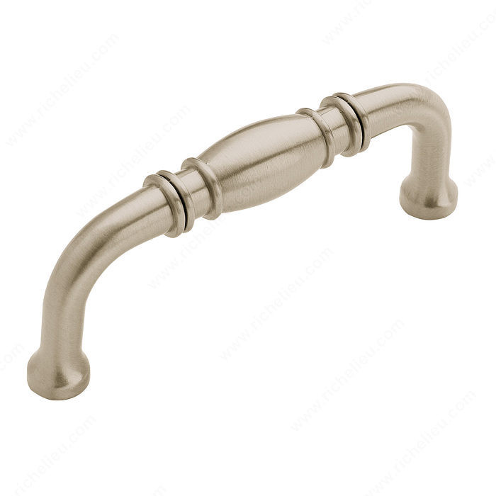 Allison Zinc Pull - 55245, Center to Center 3 in, Finish Satin Nickel PRO-PACK 5