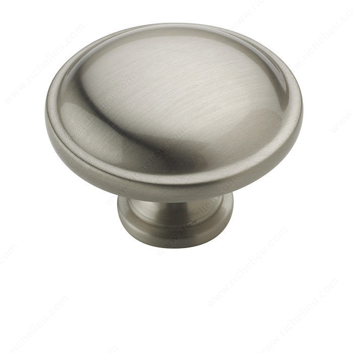 Allison Zinc Knob - 53015, Finish Satin Nickel PRO-PACK 5