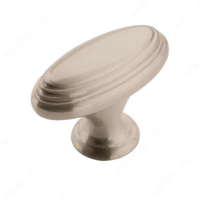 Traditional Zinc T-Knob - 53032, Finish Satin Nickel
