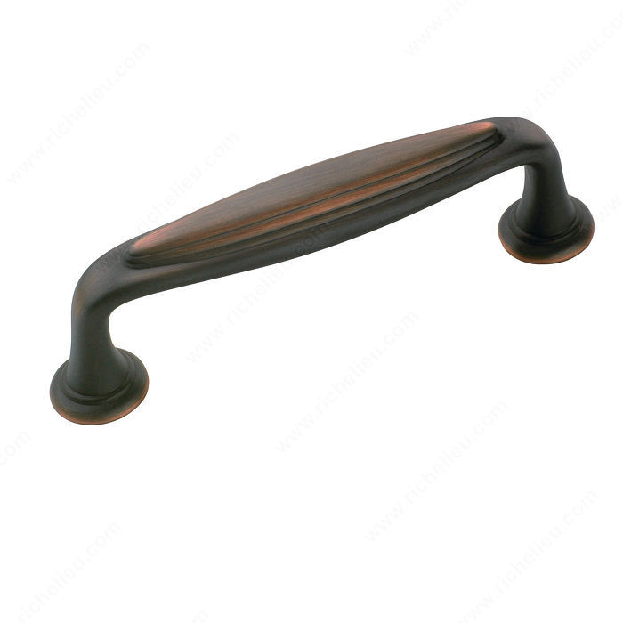 Traditional Zinc Pull - 53034, Center to Center 3 in, Finish Oil Rubbed Bronze