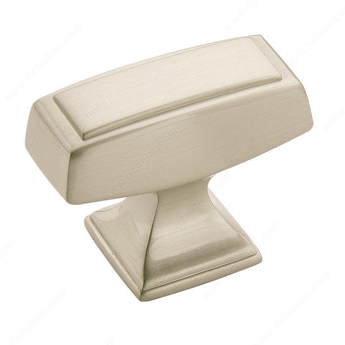 Traditional Zinc Oversized T-Knob - 53534, Finish Satin Nickel, Material Zinc