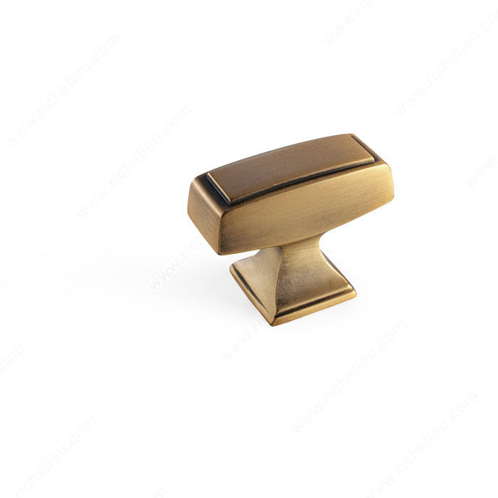 Traditional Zinc Oversized T-Knob - 53534, Finish Gilded Bronze, Material Zinc