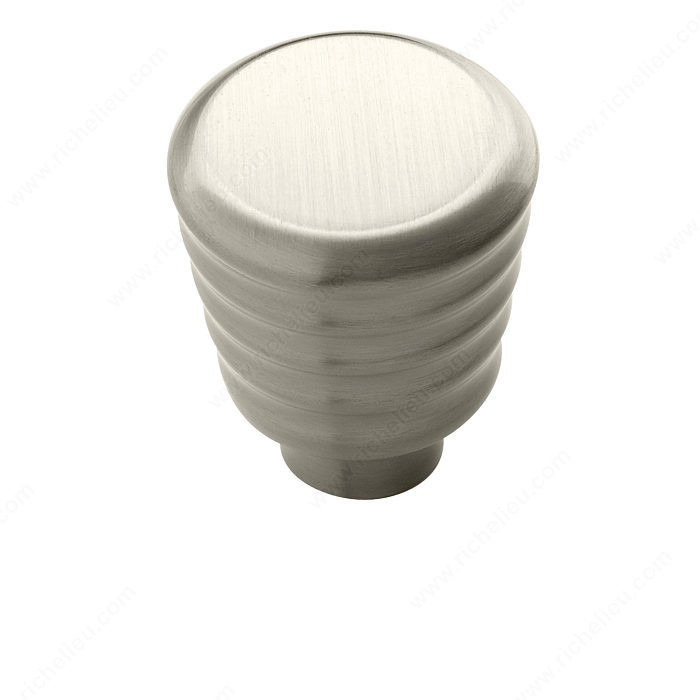 Transitional Zinc Knob - 53703, Finish Satin Nickel PRO-PACK 2
