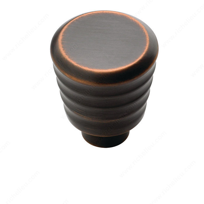 Transitional Zinc Knob - 53703, Finish Oil Rubbed Bronze PRO-PACK 2
