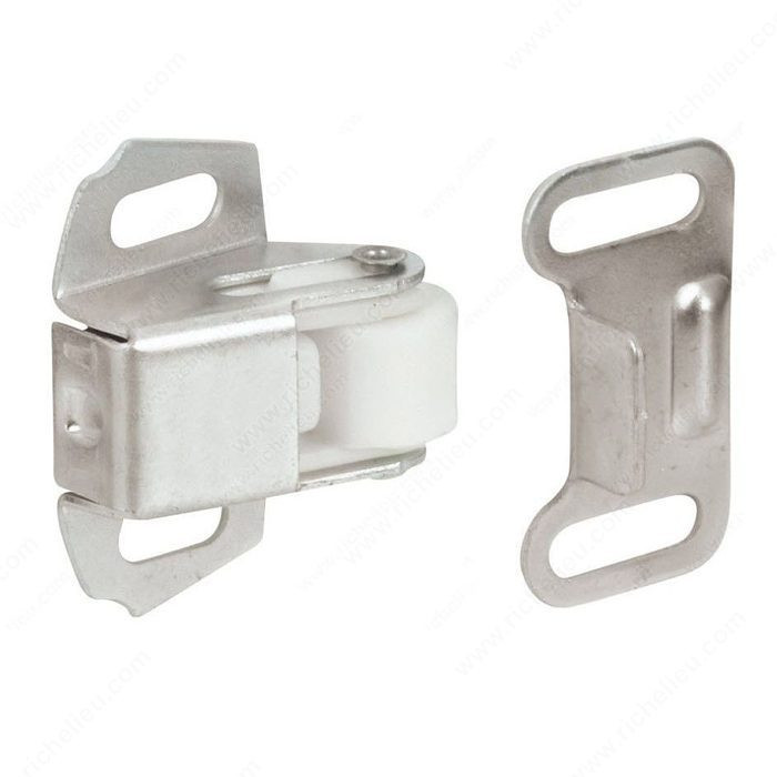 Single Roller Catch, Type Single, Features With UPC Code / With Screws / With Strike, Center to Center 25 mm, Width - Catch 37 mm PRO-PACK 5
