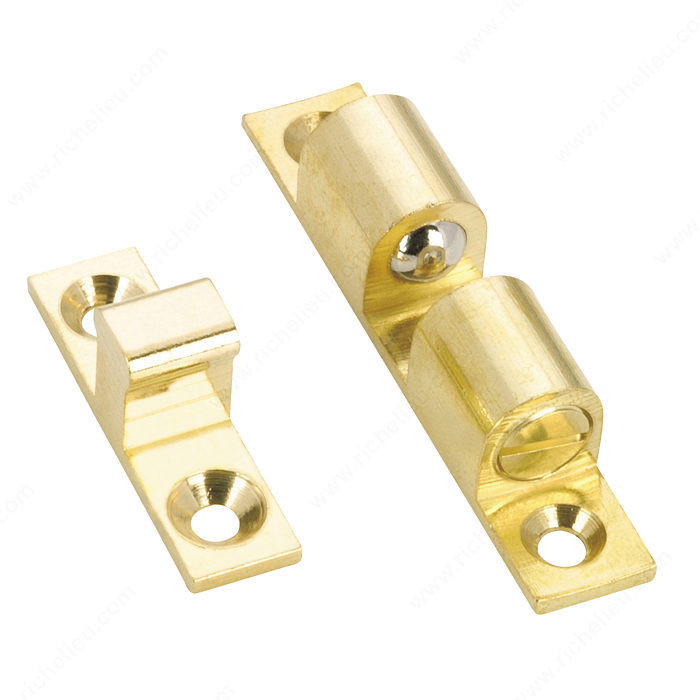 Heavy-Duty Double Ball Latch, Width - Overall Dimensions 59 mm, Center to Center 48 mm