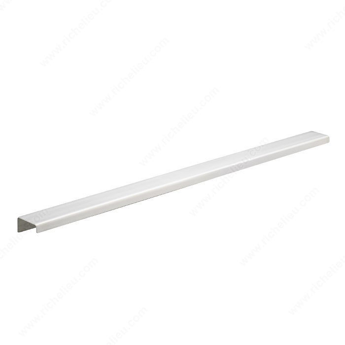 Contemporary Stainless Steel Edge Pull - 576, Center to Center 20 in, Finish Stainless Steel, Length - Overall Dimensions 559 mm