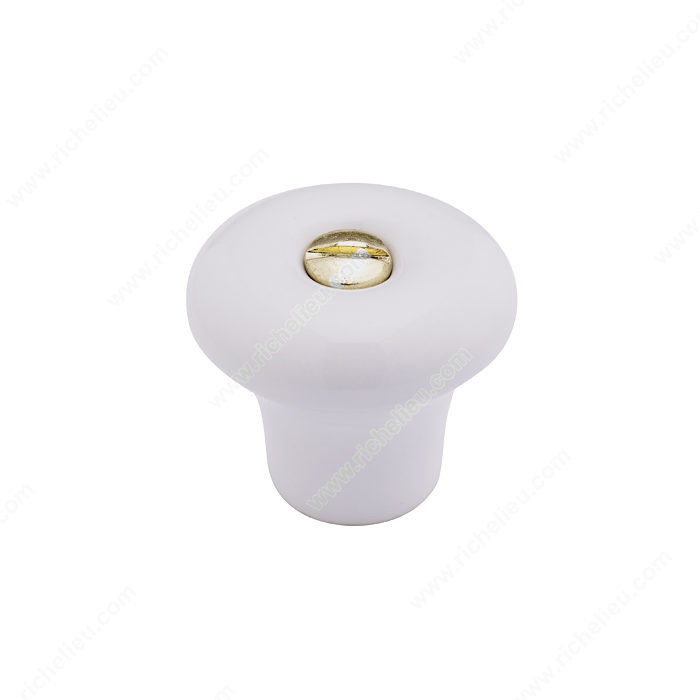 Eclectic Ceramic Knob - 6010, Diameter - Overall Dimensions 22 mm, Projection - Overall Dimensions 25 mm PRO-PACK 5